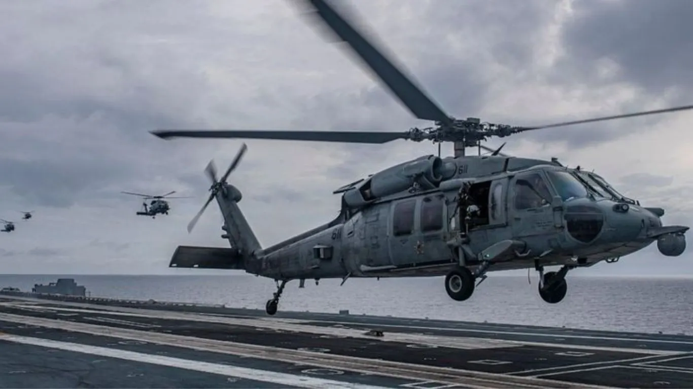 Helicopter Crash in South China Sea